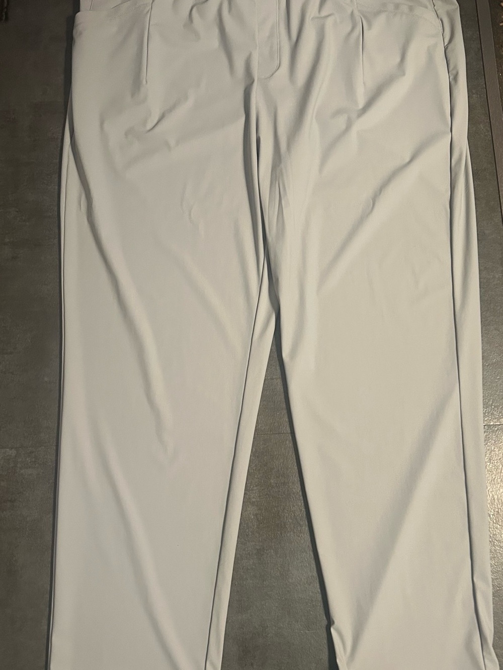 Bay Women’s Gray Performance Dress Pants with cuffed leg